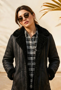 women leather jacket
