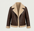 women fur bomber jacket